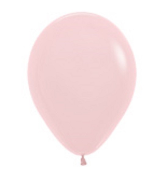 Sempertex 609 Pastel Matte Pink Rosa 12,5cm 5"