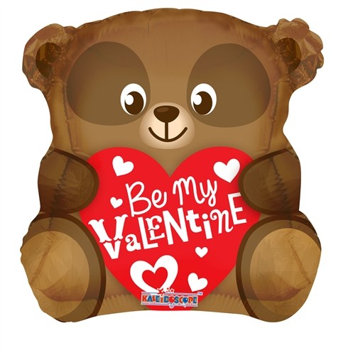 I Love you- Be my valentine- Folienballon - 45cm