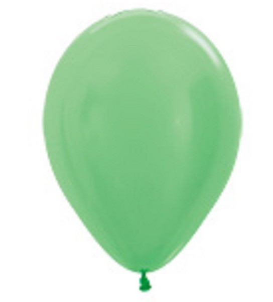 Sempertex 430 Satin Pearl Green (Grün) 12,5cm 5" Latex Luftballons