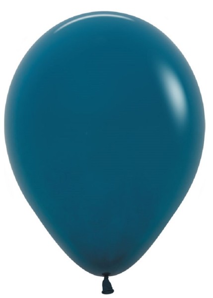 Sempertex 035 Fashion Deep Teal (Blaugrün) 23cm 9" Latex Luftballons
